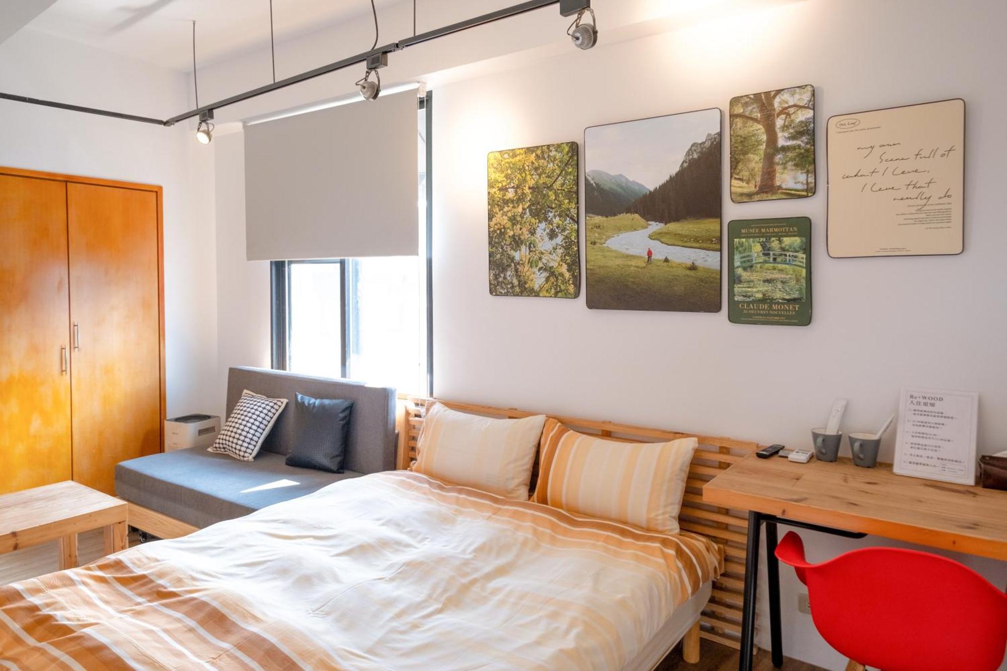 Re+Wood Guesthouse Tainan Eksteriør bilde